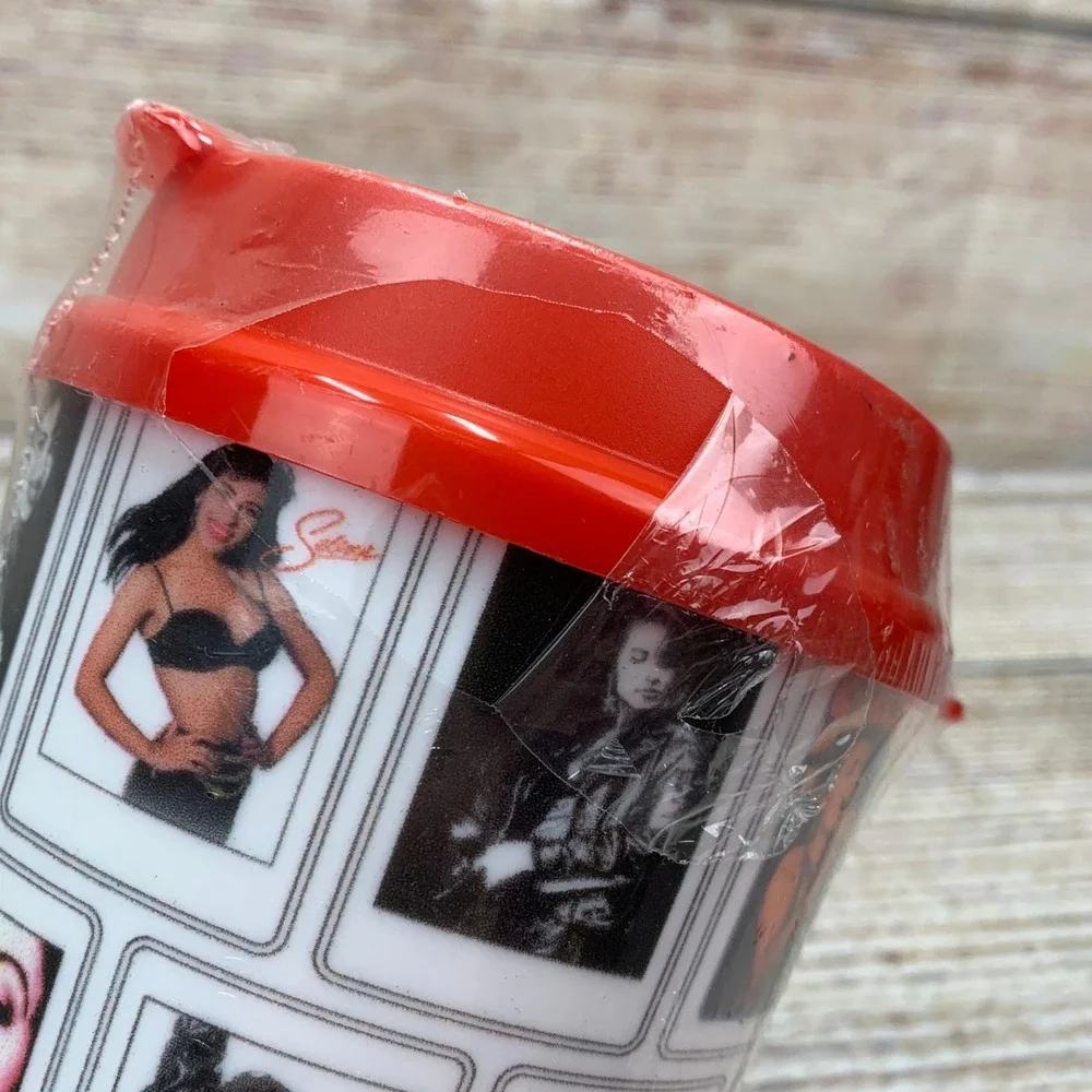 Selena Quintanilla XXV 25th Anniversary‎ Red Lid Tumbler Cup Whirley New Sealed